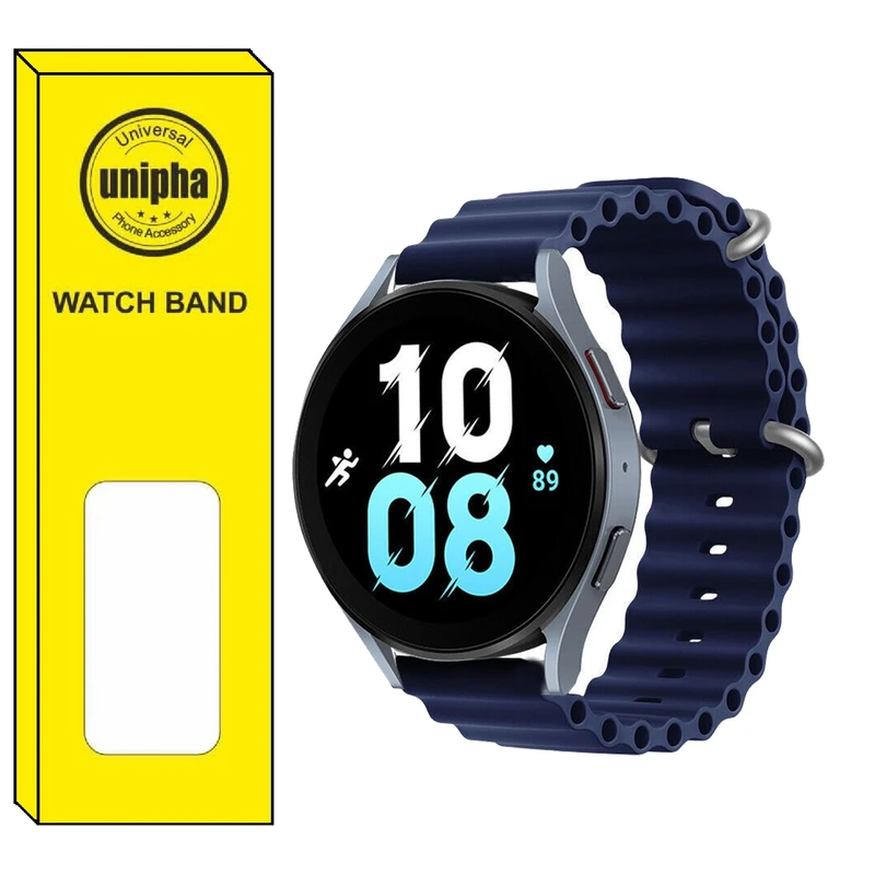   بند یونیفا مدل Oceans مناسب برای ساعت هوشمند سامسونگ Galaxy Watch 4/5/6 سایز 40/43/44/46/47 میلی متری