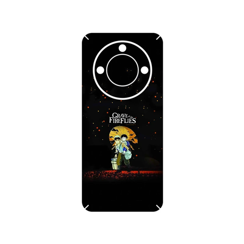 برچسب پوششی ماهوت مدل Grave of the Fireflies مناسب برای گوشی موبایل آنر X9c Smart