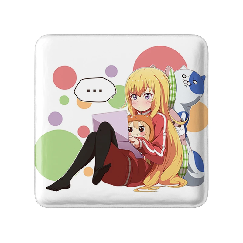 مگنت خندالو طرح دوما اومارو انیمه توموداچی گیم Tomodachi Game  مدل مربعی کد 18470