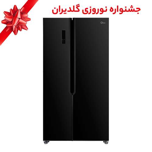 یخچال و فریزر ساید بای ساید 28 فوت جی پلاس مدل GSS-P7423BG - جشنواره نوروزی گلدیران