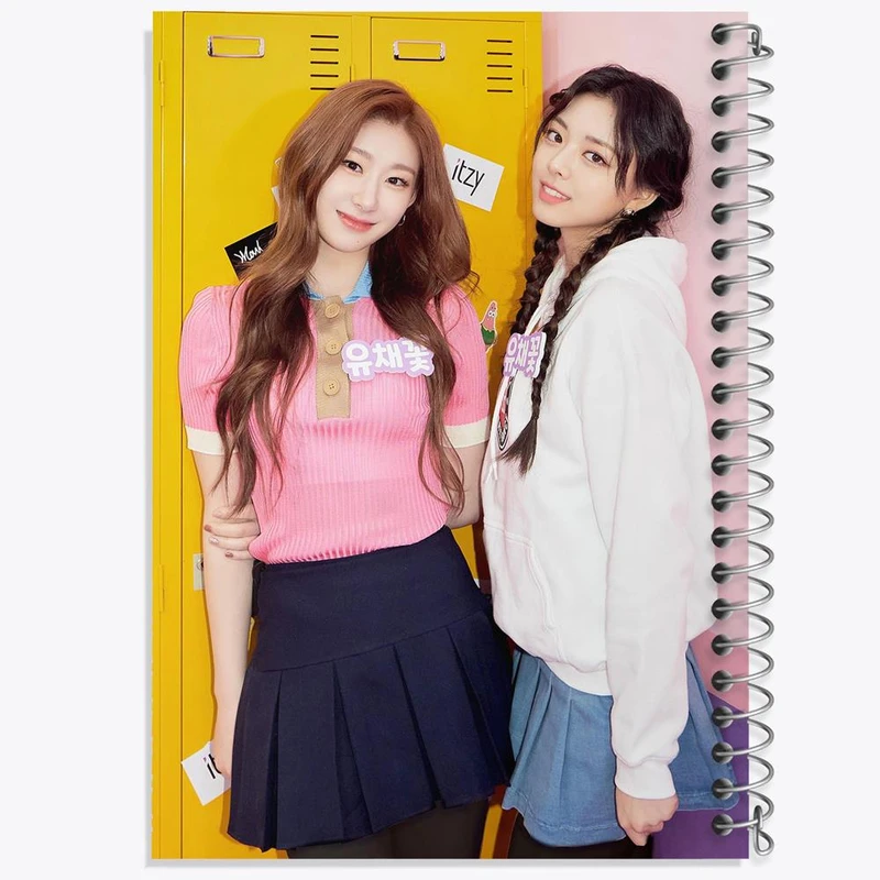 دفتر لیست خرید 50 برگ خندالو طرح گروه ایتزی ITZY کد 20231