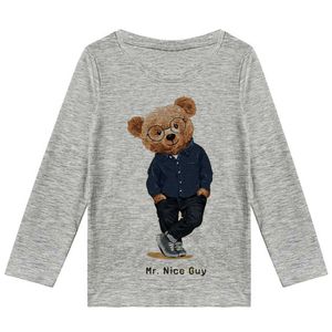 نقد و بررسی تی شرت آستین بلند پسرانه مدل خرس ایستاده F95 توسط خریداران