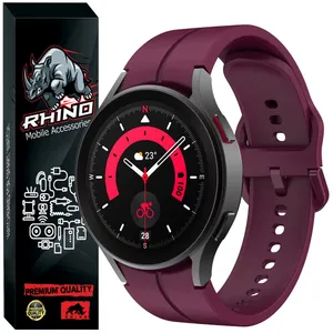 بند راینو مدل W5 ORG مناسب برای ساعت هوشمند سامسونگ Galaxy Watch 4/5/6/7/FE سایز 40/42/43/44/46/47 میلی متری