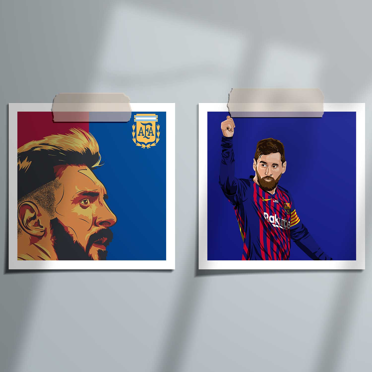 دفتر نقاشی باژیکان طرح فوتبالی مسی کد 20100630 به همراه فتوکارت مجموعه 24 عددی