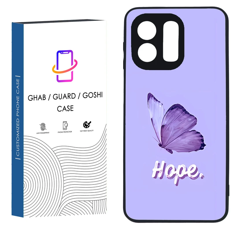 کاور قاب گارد گوشی طرح دخترانه کد 99 - TPU مناسب برای گوشی موبایل شیائومی Redmi Note 12 4G