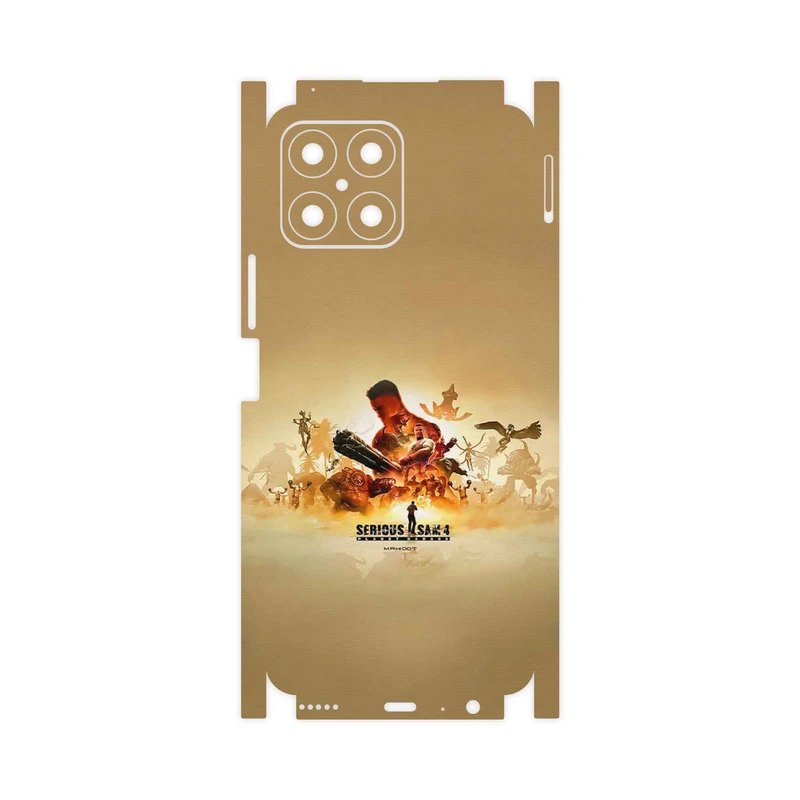 برچسب پوششی ماهوت مدل Serious Sam Game Series-FullSkin مناسب برای گوشی موبایل آنر X8