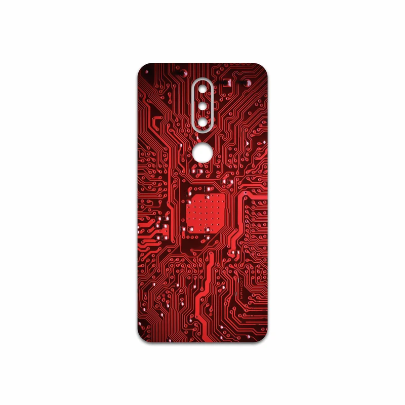 برچسب پوششی ماهوت مدل Red Printed Circuit Board مناسب برای گوشی موبایل نوکیا 7.1