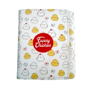کیف پول دخترانه مدل funny chicken کد Al-1028