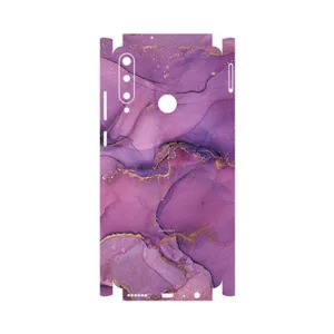 MAHOOT Purple Marble-FullSkin Cover Sticker for Huawei Y6p
