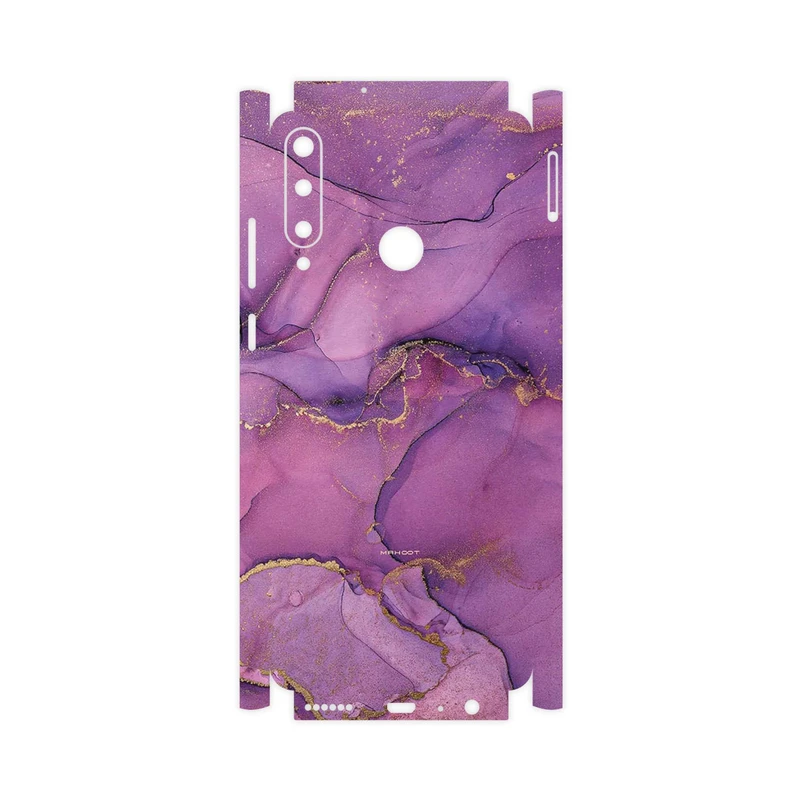 برچسب پوششی ماهوت مدل Purple Marble-FullSkin مناسب برای گوشی موبایل هوآوی Y6p
