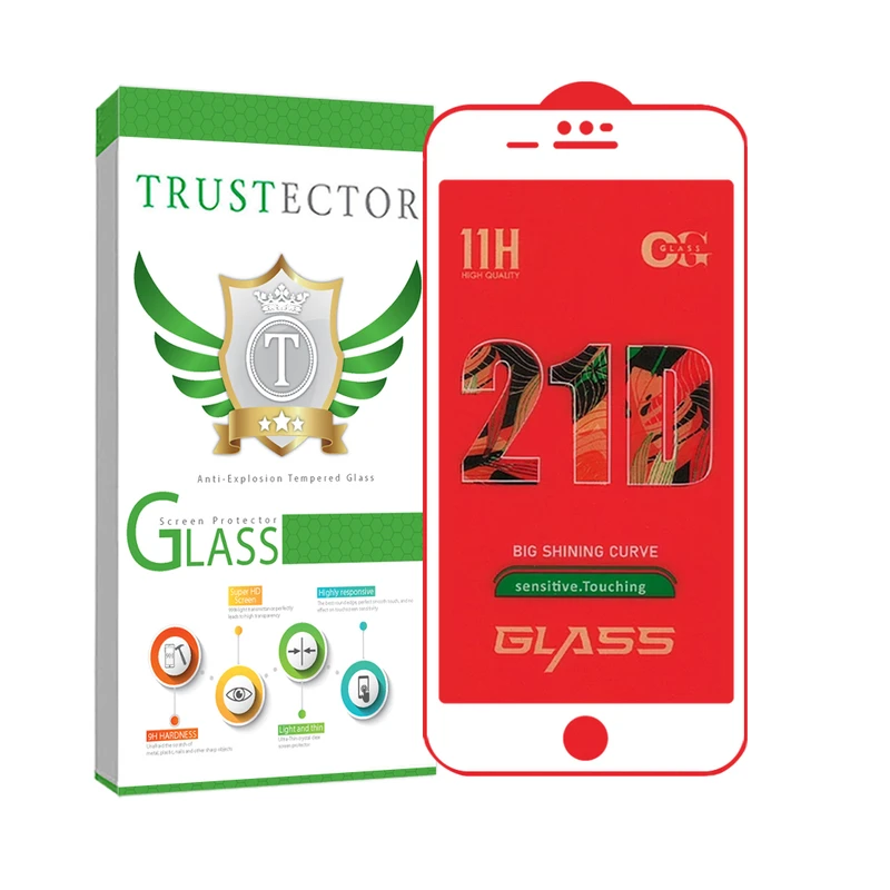 محافظ صفحه نمایش تراستکتور مدل FULLTR مناسب برای گوشی موبایل اپل iPhone 8 / iPhone 7 / iPhone SE 2020 / iPhone SE 2022