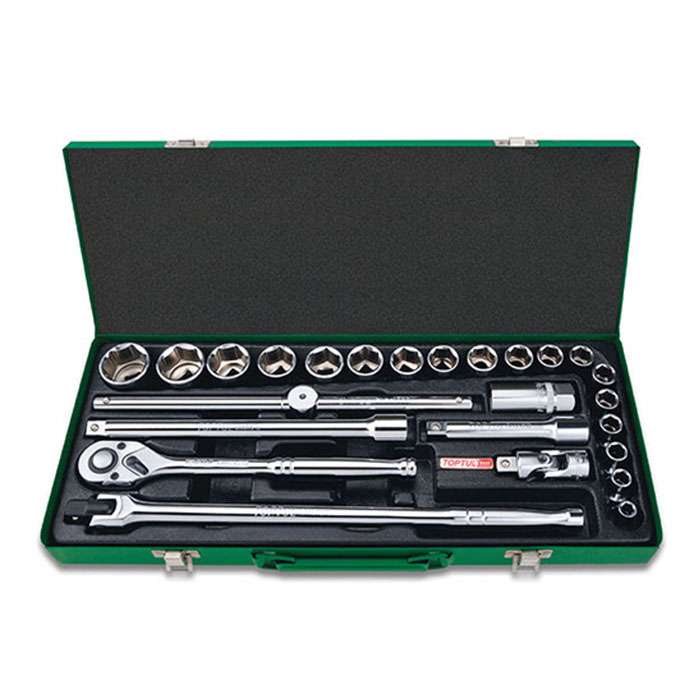 آچار بکس تاپ تول مدل GCAD2513 مجموعه 26 عددی آچار بکس تاپ تول مدل GCAD2513 مجموعه 26 عددی