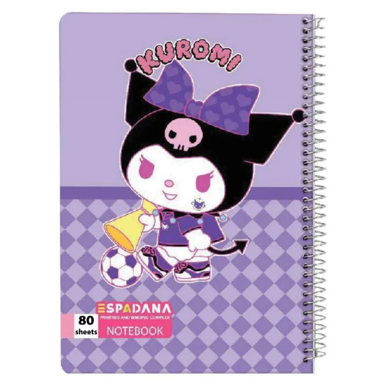 دفتر مشق 80 برگ اسپادانا مدل کرومی