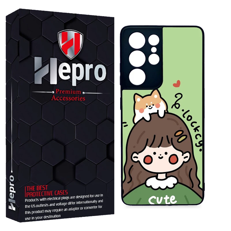 کاور هپرو طرح فانتزی مدل TPU مناسب برای گوشی موبایل سامسونگ Galaxy S21 ULTRA