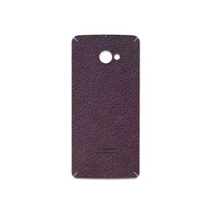 MAHOOT Purple-Leather Cover Sticker for HTC Butterfly S