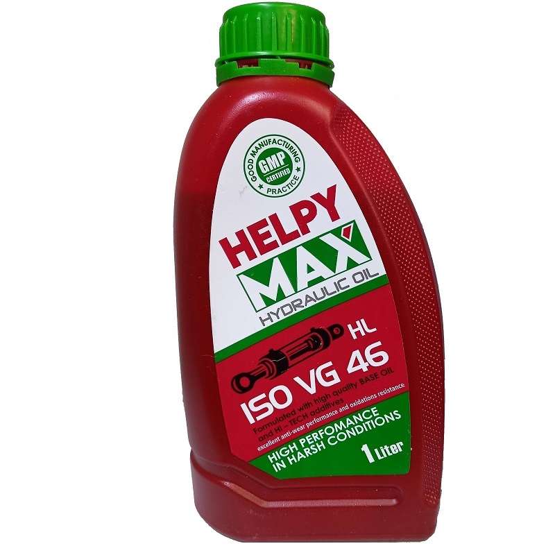 روغن هیدرولیک هلپی مکس مدل VG46 حجم 1 لیتر