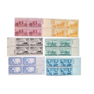تمبر یادگاری مدل کلاسیک خارجی مجموعه 24 عددی 