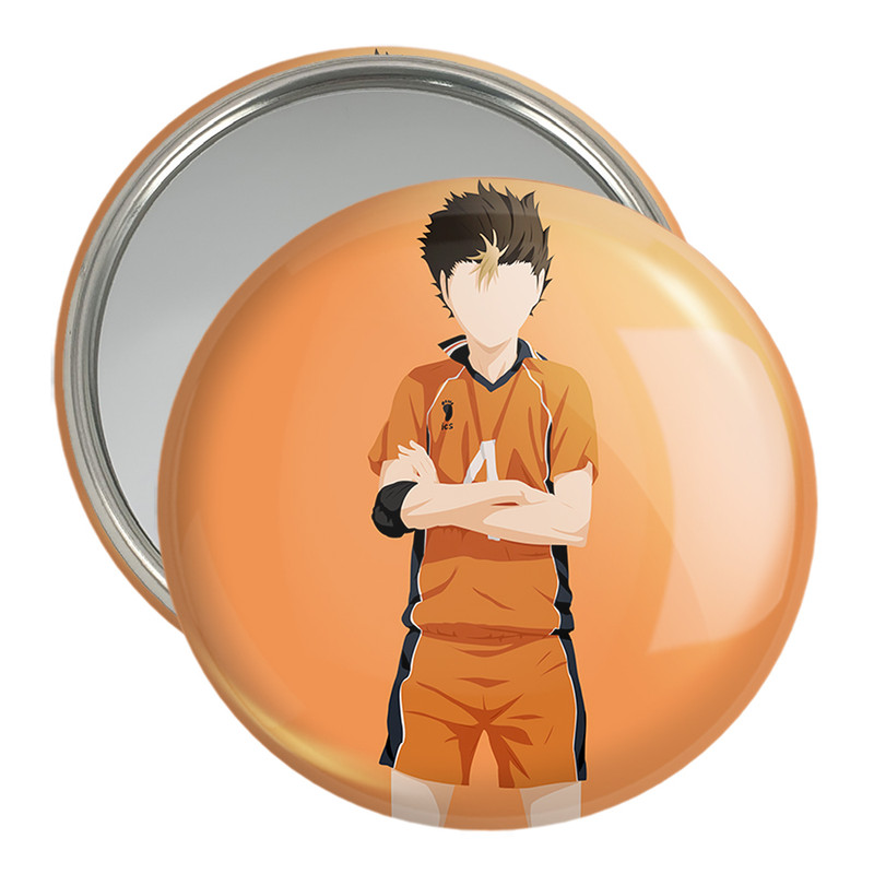 آینه جیبی خندالو مدل نیشینویا یو انیمه هایکیو Haikyu کد 17781 آینه جیبی خندالو مدل نیشینویا یو انیمه هایکیو Haikyu کد 17781