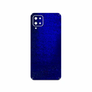 MAHOOT Blue-Holographic Cover Sticker for Samsung Galaxy A12 Nacho