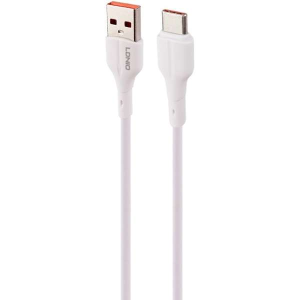 کابل تبدیل USB به USB-C الدینیو مدل LD-Ls841c طول 1 متر کابل تبدیل USB به USB-C الدینیو مدل LD-Ls841c طول 1 متر