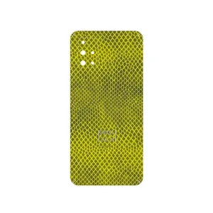 MAHOOT Yellow Snake Skin Cover Sticker for Samsung Galaxy M31S
