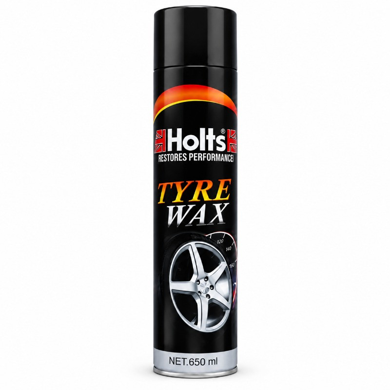 اسپری واکس و براق‌کننده لاستیک هولتس مدل Tyre Wax حجم ۶۵۰ میلی‌لیتر
