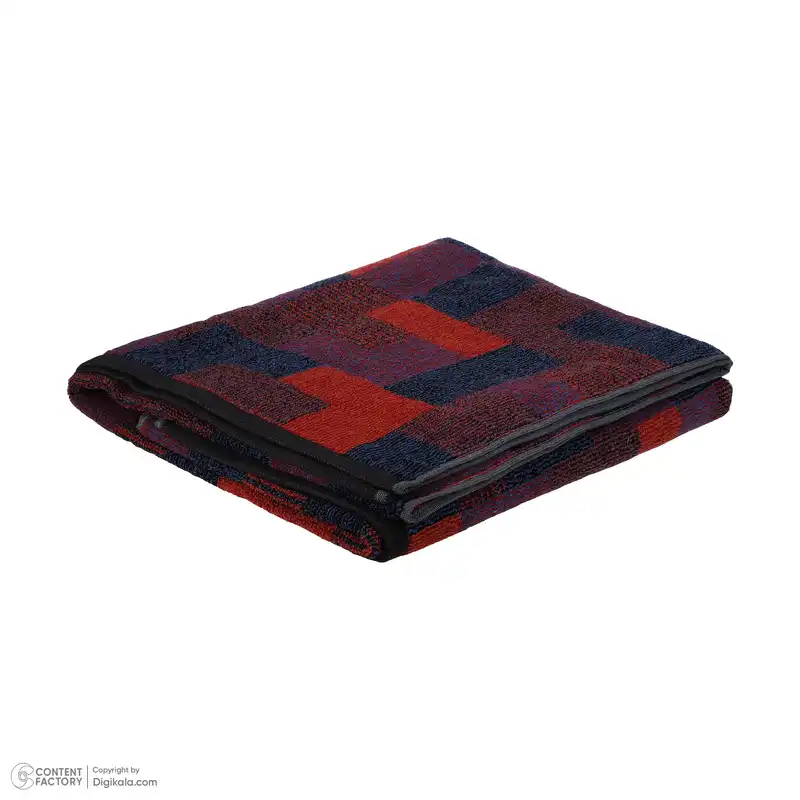 حوله حمام برق لامع طرح مستطیل مدل کوبیسم سایز 160×100 سانتی متر