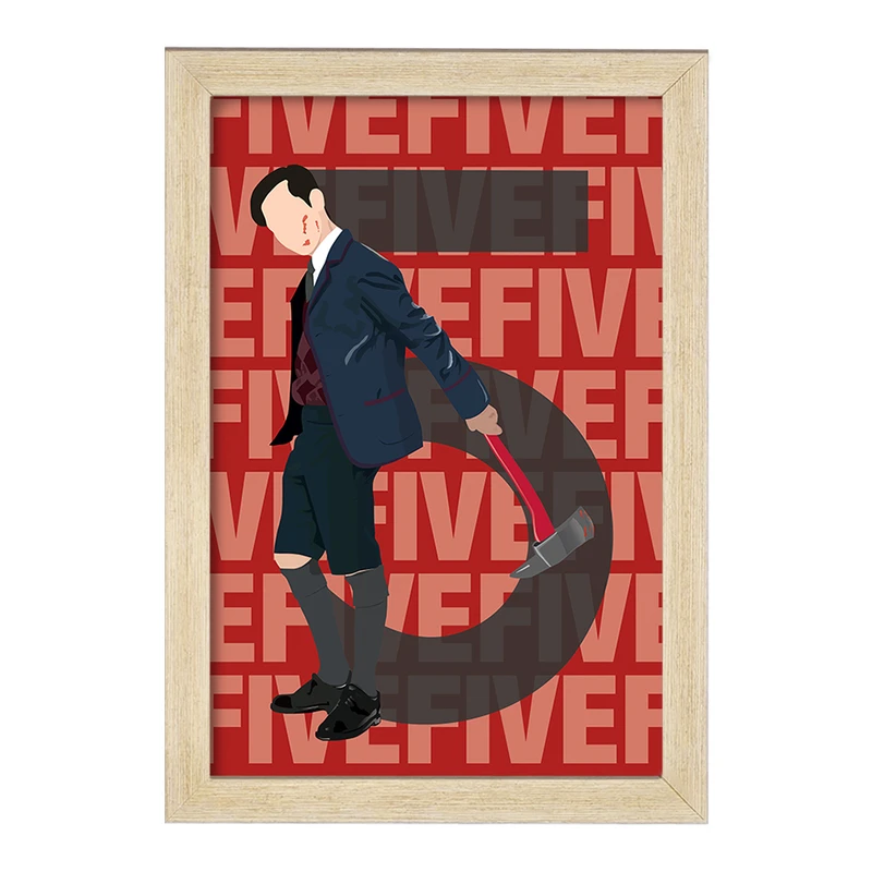 تابلو خندالو مدل شماره پنج سریال آکادمی آمبرلا The Umberella Academy کد 28539