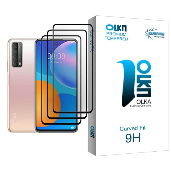 محافظ صفحه نمایش کولینگ مدل Olka Glass MIX003 مناسب برای گوشی موبایل هوآوی Y7a بسته سه عددی