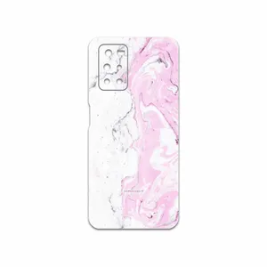 MAHOOT Blanco-Pink-Marble Cover Sticker for Xiaomi Redmi Note 11 4G