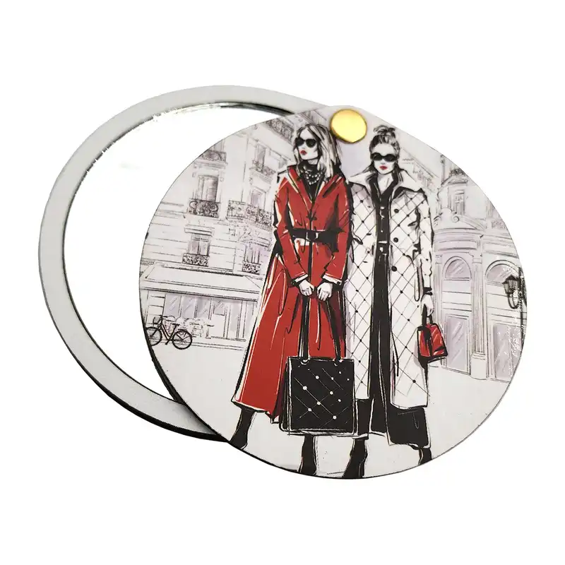 آینه جیبی مدل دختر کد ZJ-MR28-28