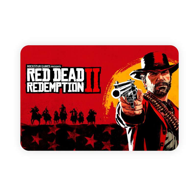 ماوس پد مدل بازی red dead
