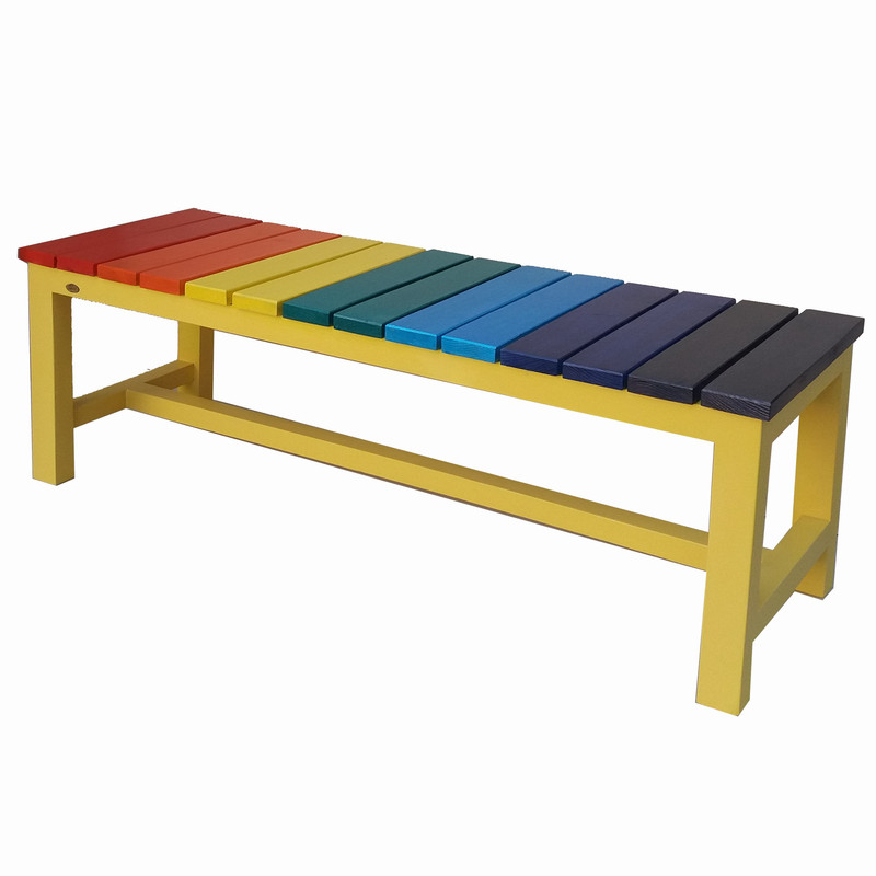 نیمکت طرح رنگین کمان کد Negarestan-R02