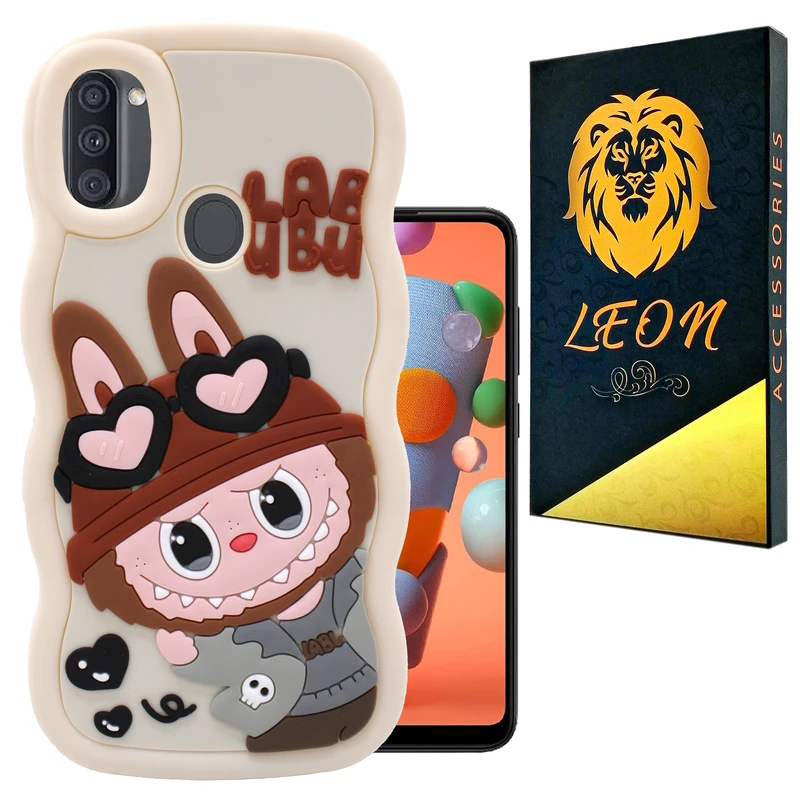 کاور لئون مدل Cream مناسب برای گوشی موبایل سامسونگ Galaxy A11