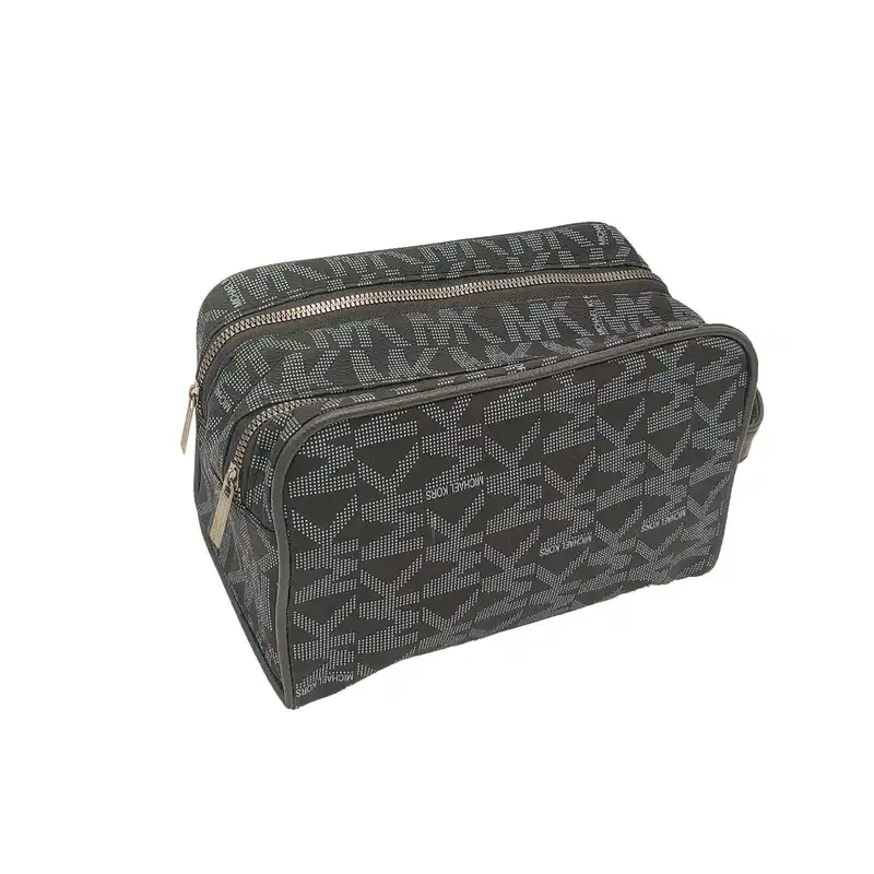 کیف لوازم آرایش زنانه مدل دو زیپ کد 012