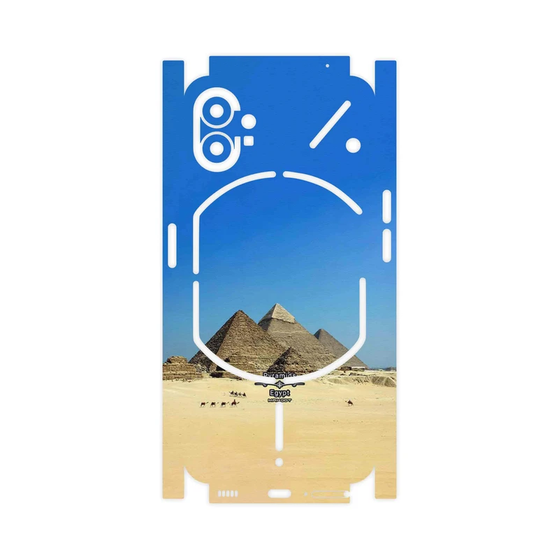 برچسب پوششی ماهوت مدل Pyramids of Egypt-FullSkin مناسب برای گوشی موبایل ناتینگ Phone 1