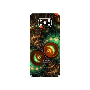 MAHOOT Mathematical Geometric Shape 3 Cover Sticker for Xiaomi Poco X3 NFC