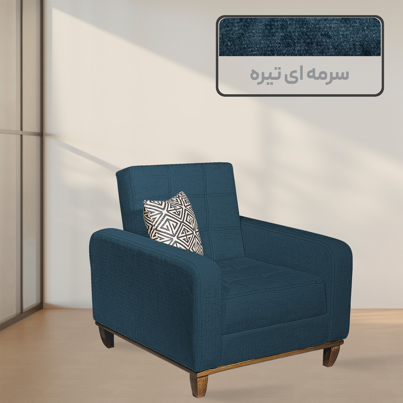 مبل تختخواب شو یک نفره مونیکاشاپ مدل آسوده خواب مبل تختخواب شو یک نفره مونیکاشاپ مدل آسوده خواب