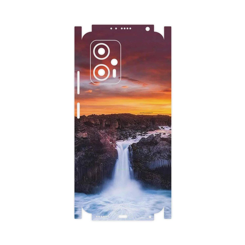 برچسب پوششی ماهوت مدل Waterfall-FullSkin مناسب برای گوشی موبایل شیائومی Poco X4 GT