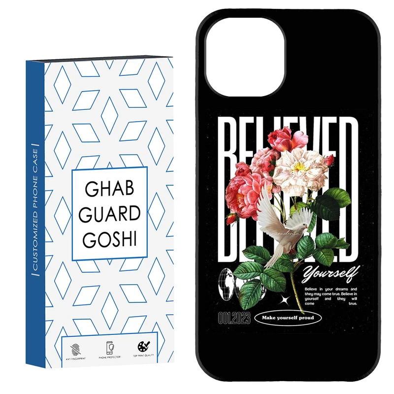 کاور قاب گارد گوشی طرح گل کد TPU-466 مناسب برای گوشی موبایل اپل iPhone 13 / 14