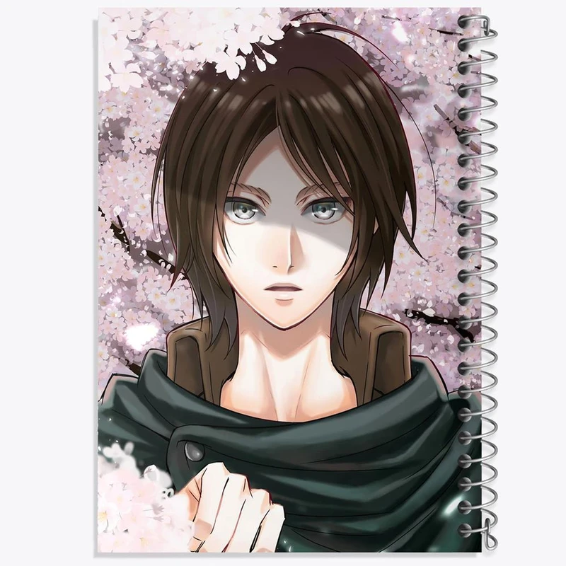 دفتر مشق 50 برگ خندالو مدل ارن یگر انیمه اتک آن تایتان Attack on Titan  کد 10985
