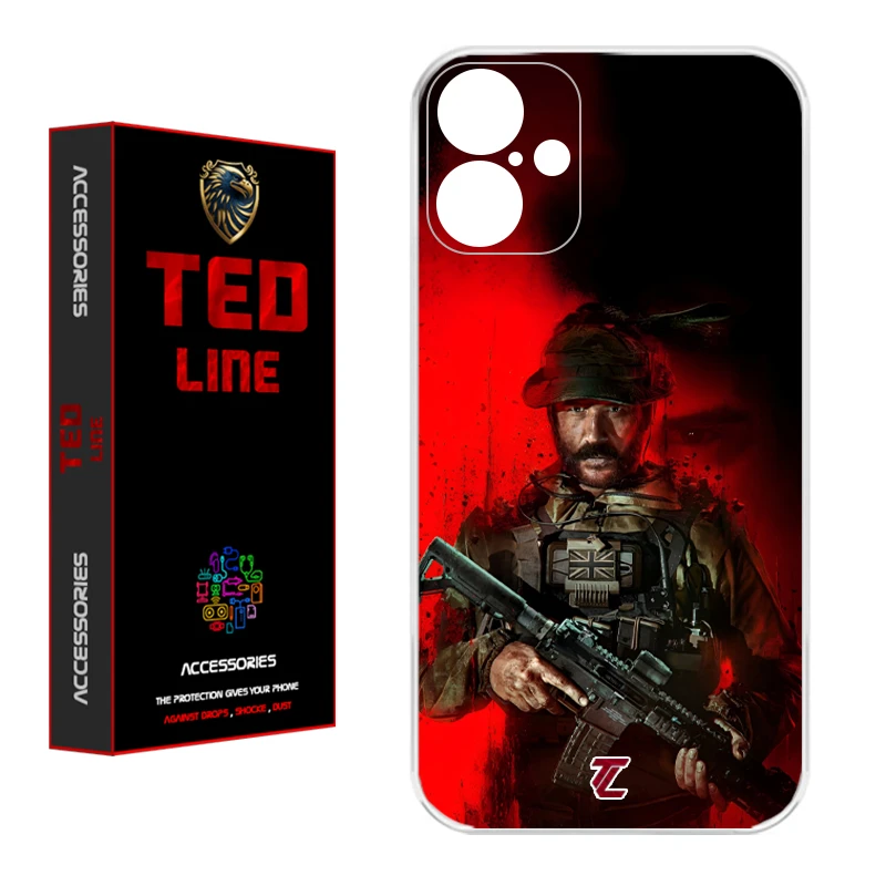 کاور تدلاین طرح کاپیتان پرایس کد 1200 مناسب برای گوشی موبایل اپل Iphone 16