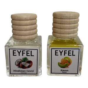 خوشبوکننده هوا خودرو ایفل مدل نارگیل و طالبی حجم 10 میلی لیتر بسته 2 عددی