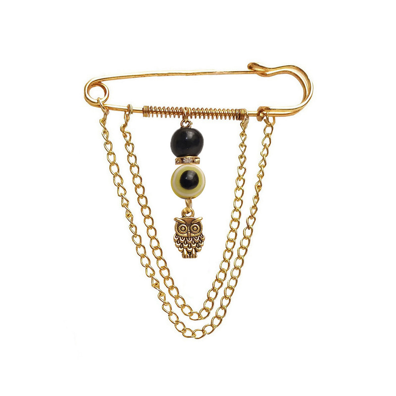 سنجاق سینه زنانه مدل چشم نظز سنجاق سینه زنانه مدل چشم نظز