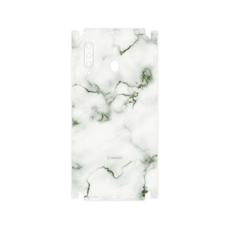 برچسب پوششی ماهوت مدل Blanco-Smoke-Marble-FullSkin مناسب برای گوشی موبایل سامسونگ Galaxy M30