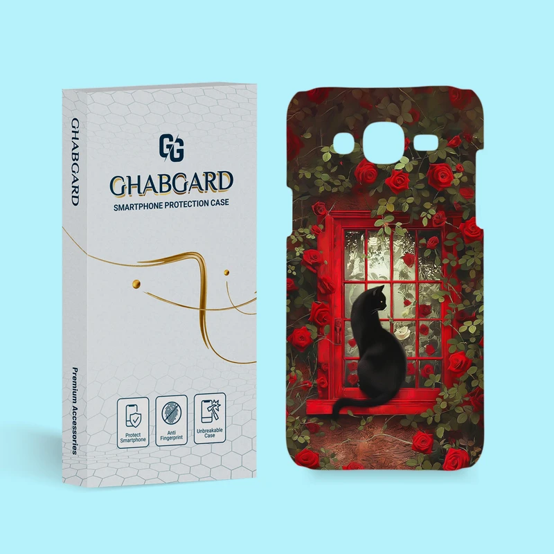 کاور گارد قاب مدل دخترانه مناسب برای گوشی موبایل سامسونگ Galaxy J7 2015 / J700 