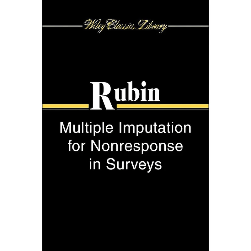 کتاب Multiple Imputation for Nonresponse in Surveys اثر Donald B. Rubin انتشارات Wiley-Interscience
