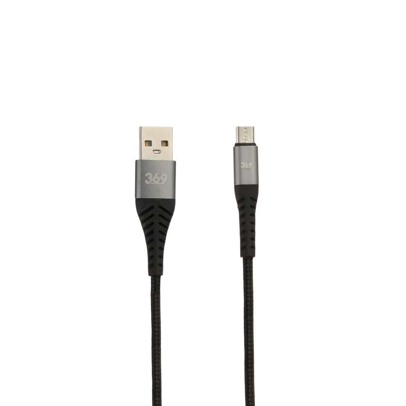 کابل تبدیل USB به microUSB سیصدوشصت و نه مدل M-05 طول 1 متر