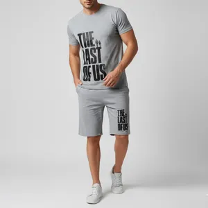 ست تی شرت و شلوارک مردانه مدل A118