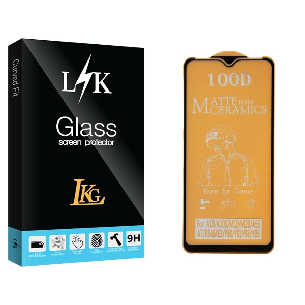 محافظ صفحه نمایش مات ال کا جی مدل LK Glass مناسب برای گوشی موبایل سامسونگ Galaxy A10/A10s